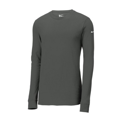 Nike® Dri-Fit Cotton/Poly Long Sleeve Tee