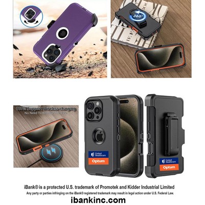 iBank ® Shockproof Case compatible with iPhone 17/16/15