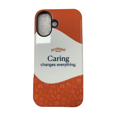 Double Layer PC and TPU Phone Case With Full Color Printing for All Phone Styles